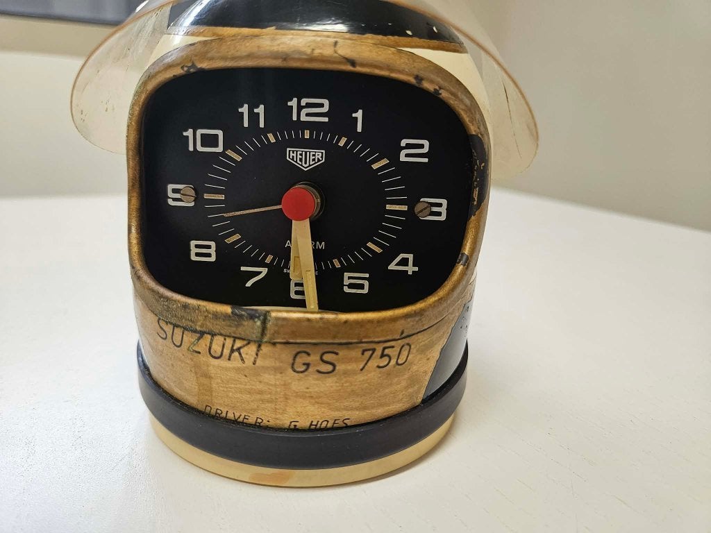 Horloge tag Heuer vintage – Suzuki GS750, Enlèvement, Utilisé, TAG Heuer
