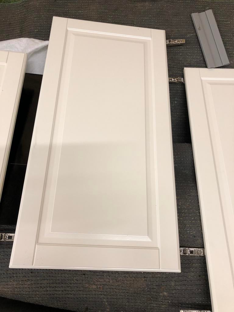 Ikea keukenkast deuren., Enlèvement, Comme neuf, Blanc