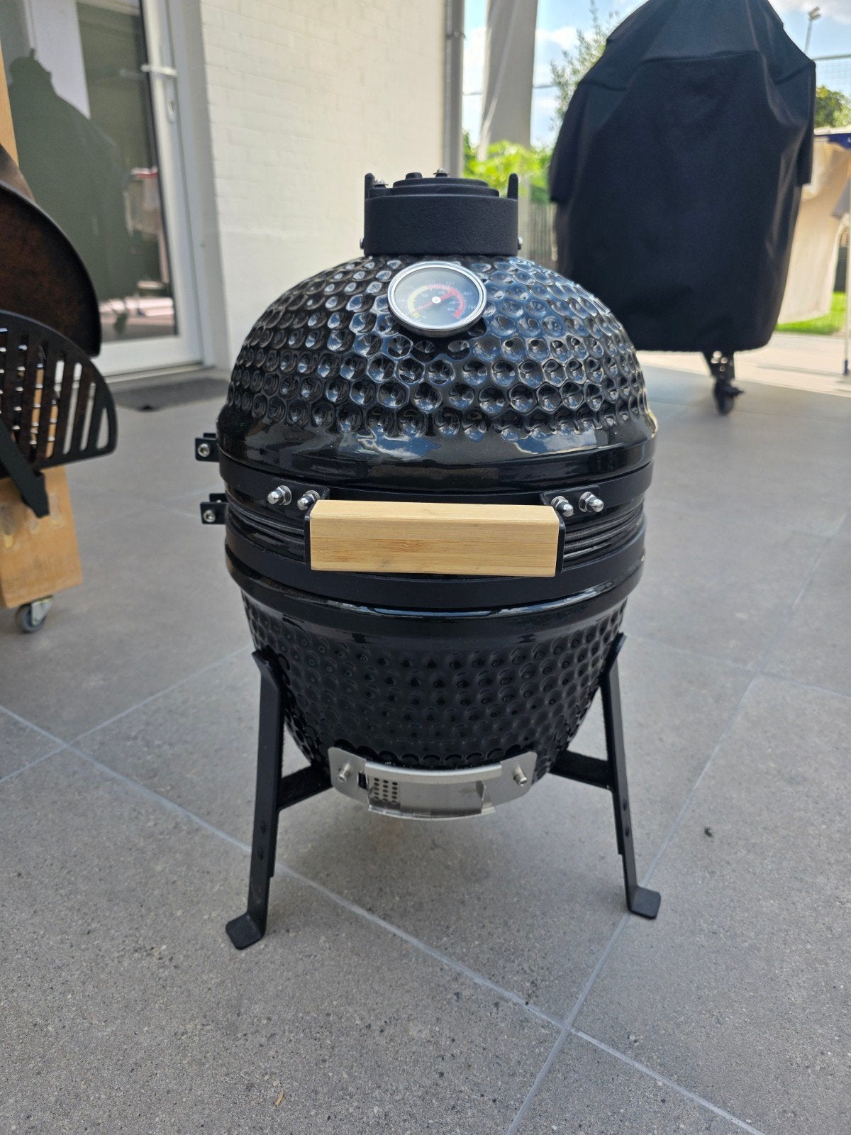 kamado bbq, Enlèvement