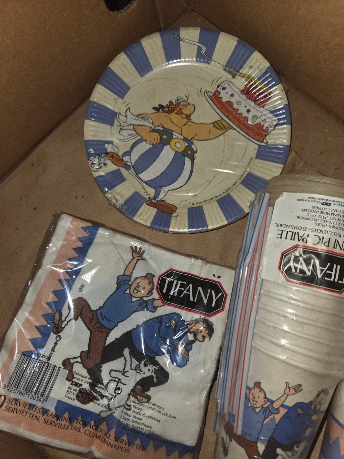 Tintin, Enlèvement ou Envoi