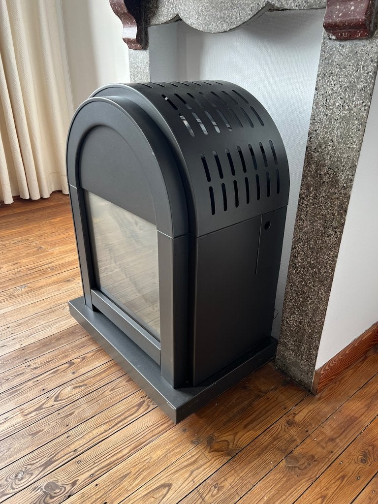 Aardgaskachel FABER KACHEL DECORUM FB12 12KW, Ophalen, Gebruikt, Gas, Vrijstaand