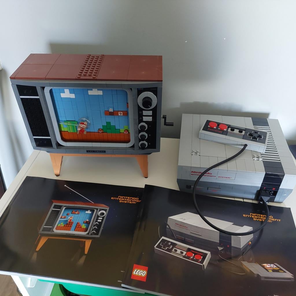 Lego Nintendo entertainment system 71374 met doos, Ophalen