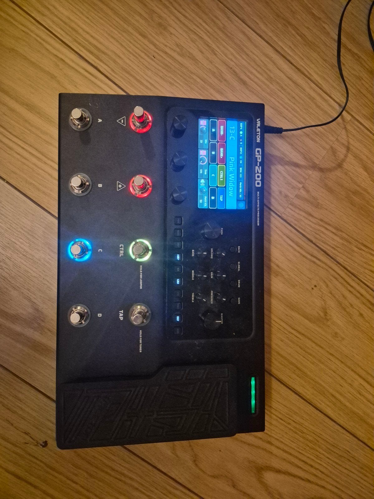Valeton gp-200 multi-effecten pedaal, Muziek en Instrumenten, Effecten, Ophalen, Zo goed als nieuw, Multi-effect