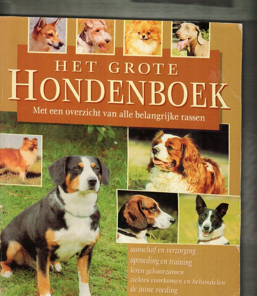 Het grote hondenboek H. Bielefeld 204 blz, Enlèvement ou Envoi, Comme neuf