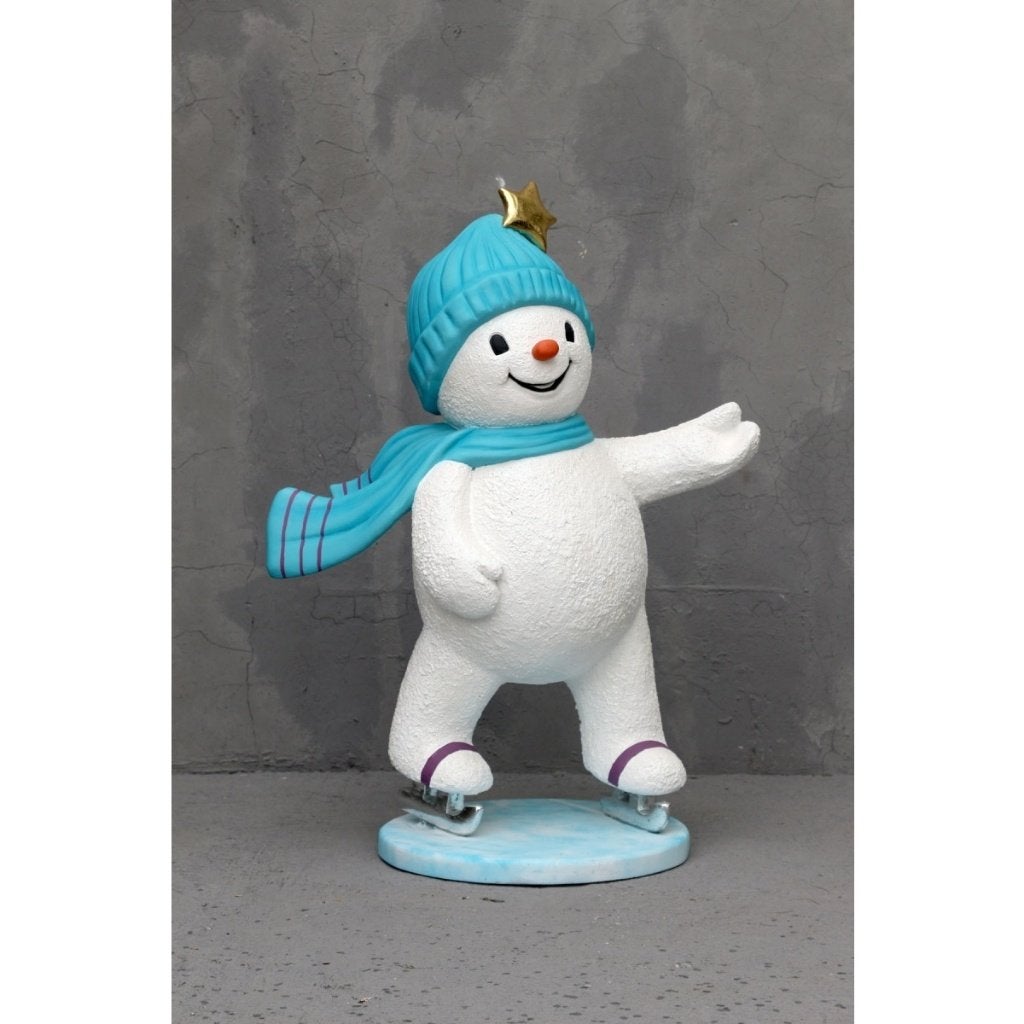 Snowboy patinant avec une étoile — Bonhomme de neige 132 cm, Divers, Enlèvement, Neuf