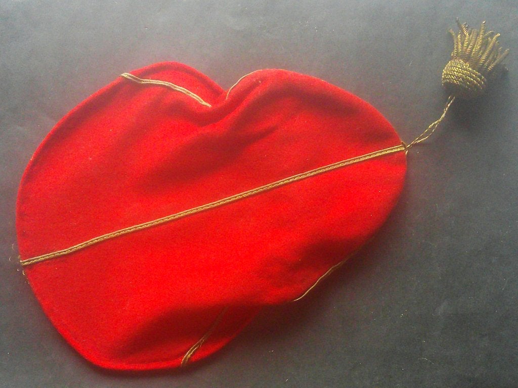 Flamme de colback troupe de cavalerie belge modèle 1904, Collections, Envoi, Armée de terre, Emblème ou Badge