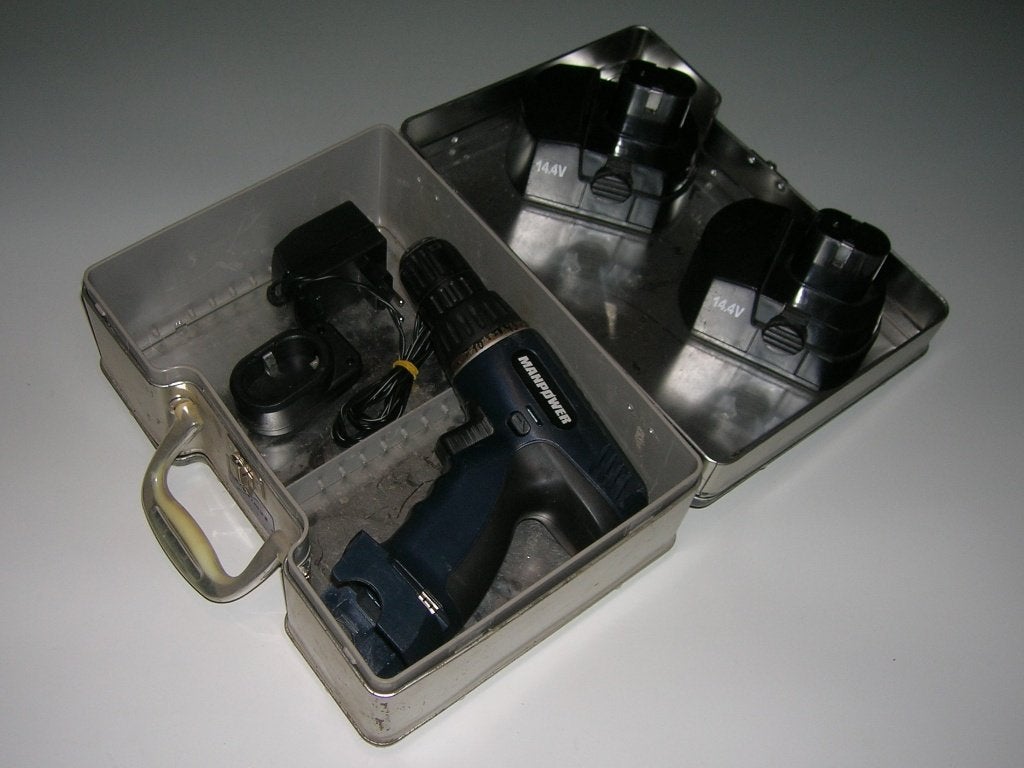 Accu schroef- boormachine, Ophalen, Gebruikt, Boormachine