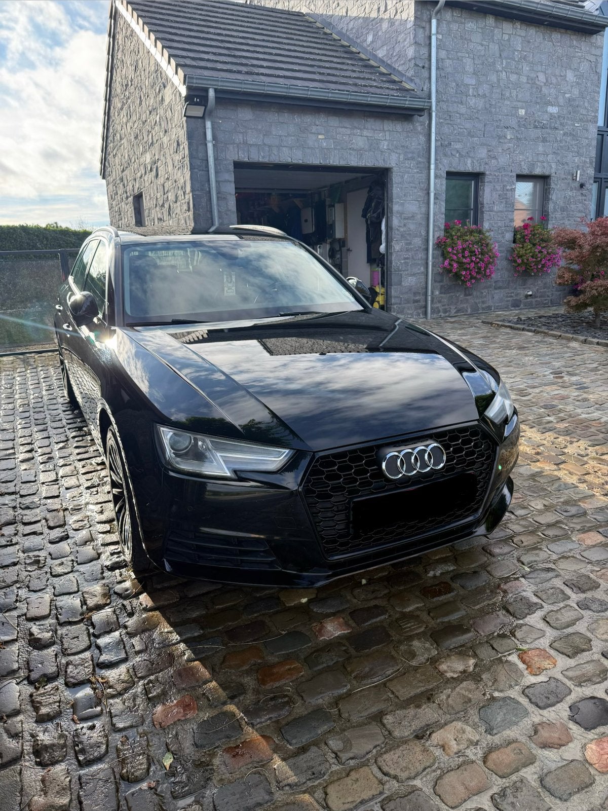 Audi a4avant 14tfsi de2017, Auto's, Voorwielaandrijving, A4, Zwart, Leder