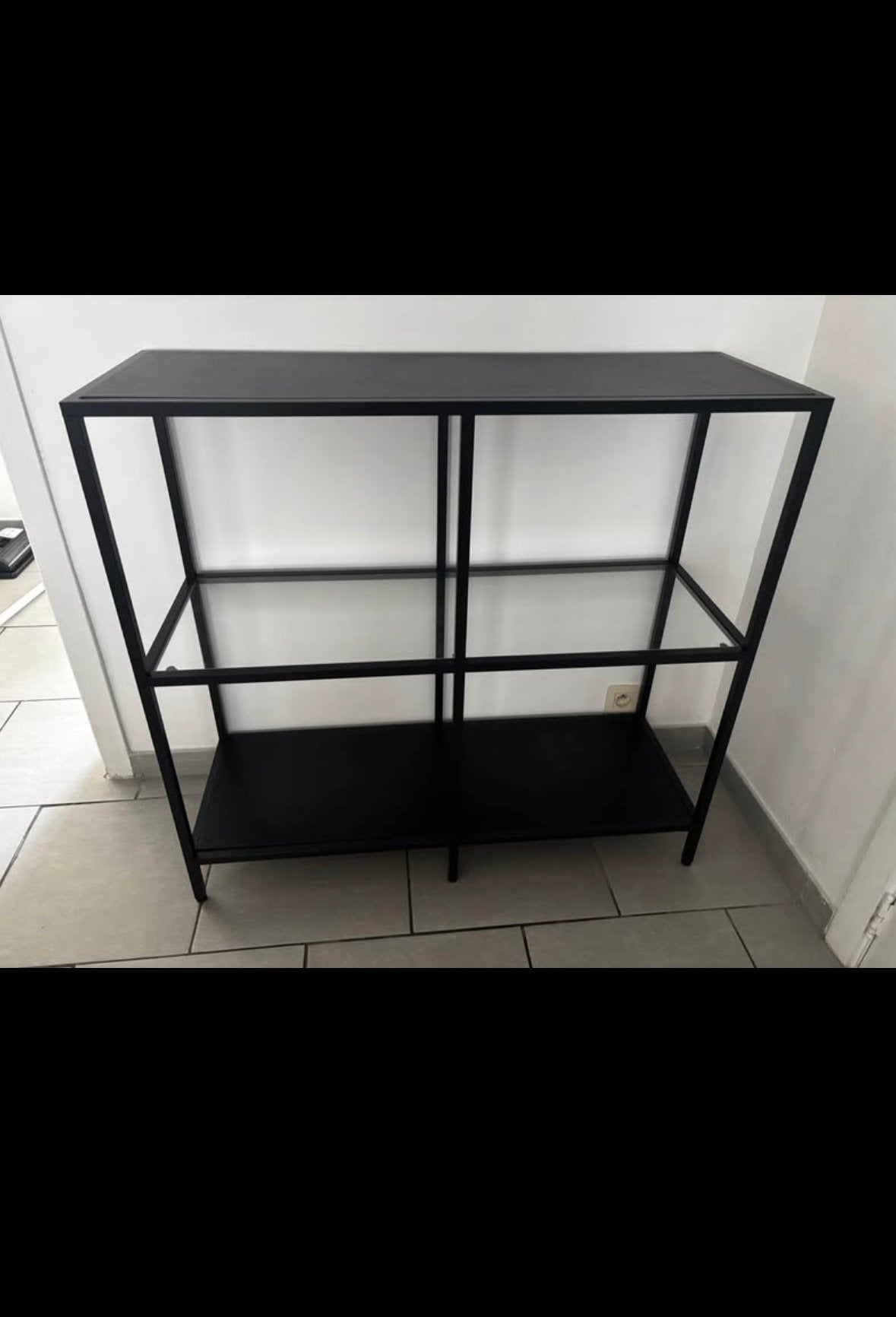 Etagere noir Ikea, Maison & Meubles, Armoires | Étagères, Enlèvement ou Envoi, Comme neuf