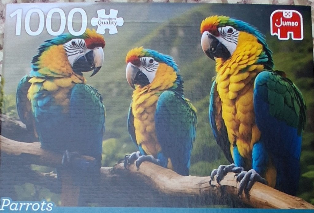 Puzzle Jumbo 1000pcs, Enlèvement, 500 à 1500 pièces, Comme neuf, Puzzle