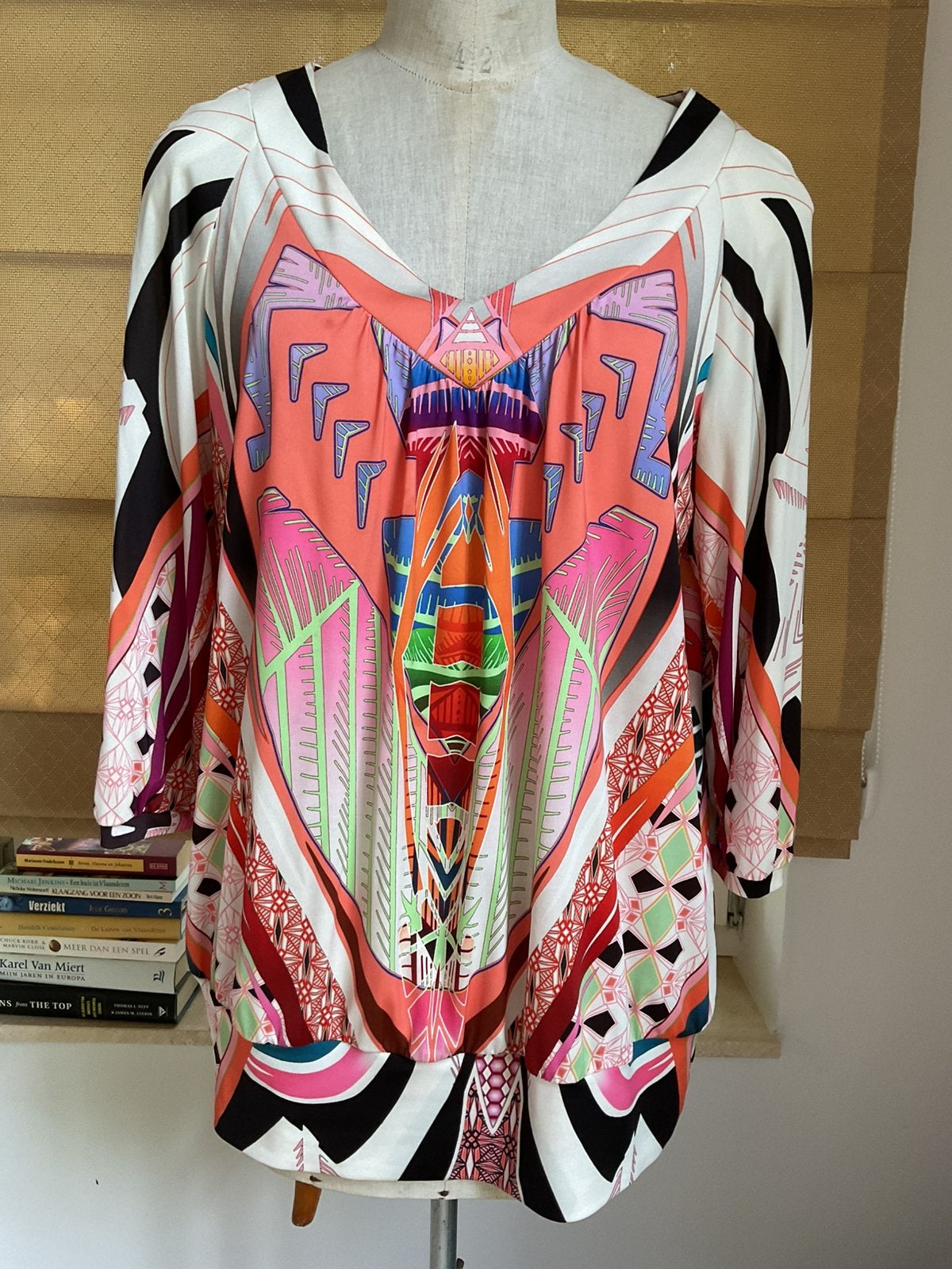 Blouse Amania, taille 46, Enlèvement ou Envoi, Porté, Taille 46/48 (XL) ou plus grande