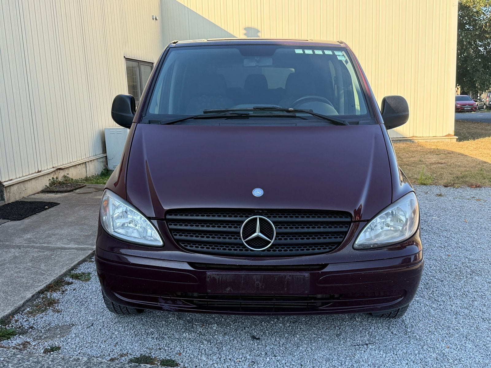 Mercedes Vito 2.2d Double Cabine 2009, Autos, Rouge, Achat, Entreprise, Boîte manuelle