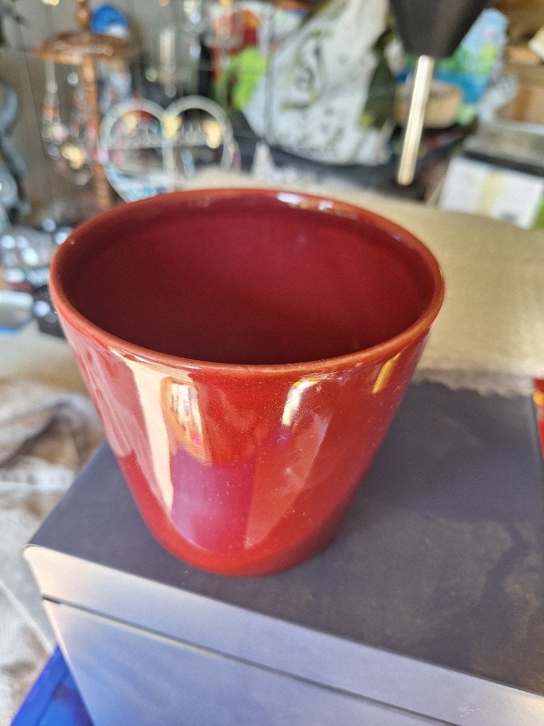 Cache-pot, Jardin & Terrasse, Pots de fleurs, Enlèvement ou Envoi, Moins de 25 cm, Comme neuf, Moins de 40 cm