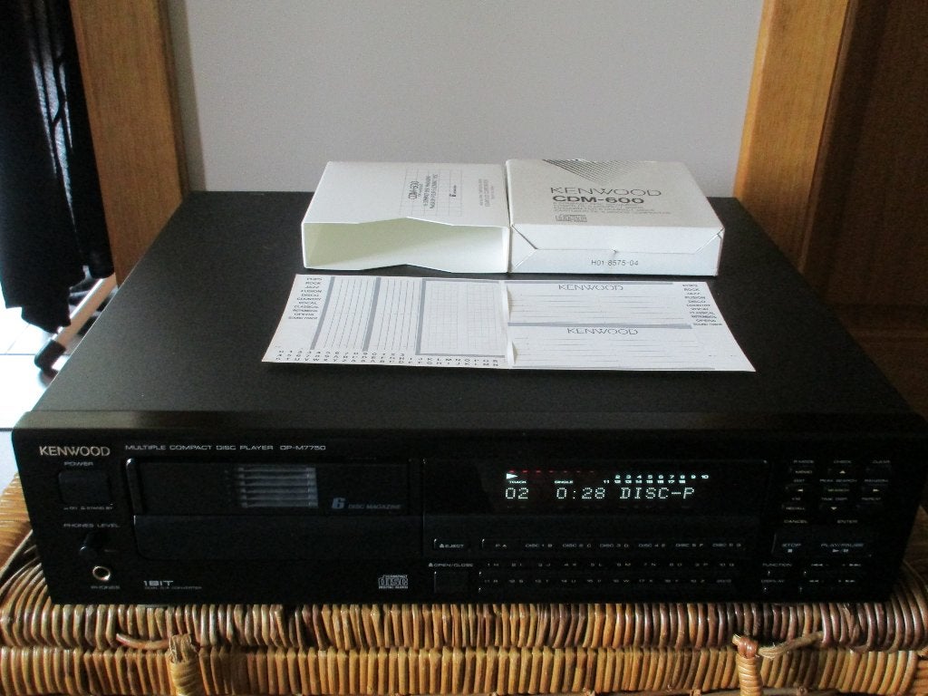lecteur multi play 7 cd KENWOOD DP-M7750 JAPAN, TV, Hi-fi & Vidéo, Enlèvement ou Envoi