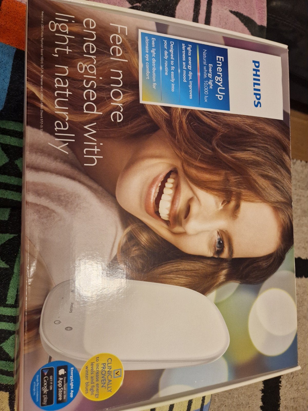 Philips Energy Up energielamp, Enlèvement