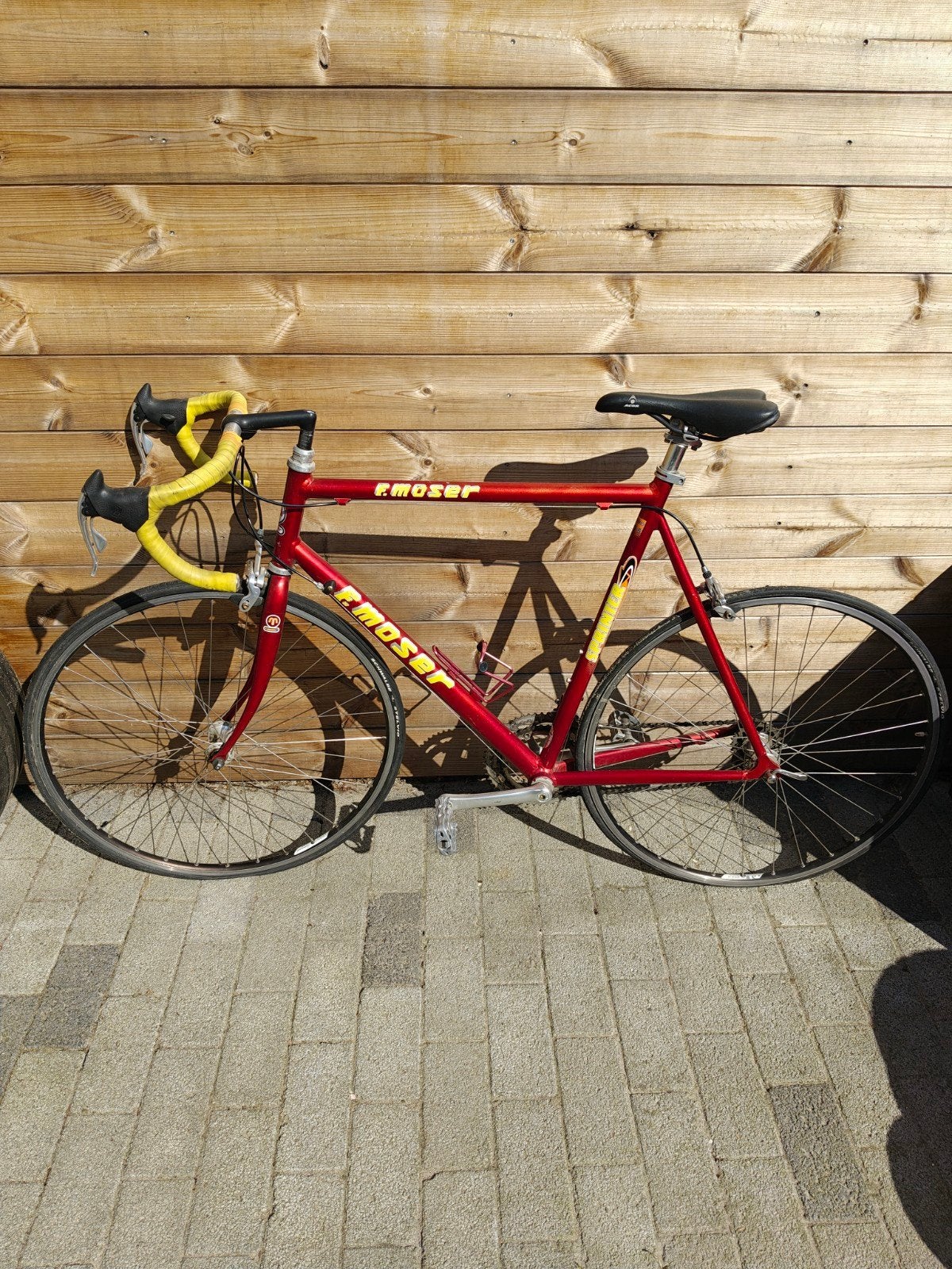 Koersfiets F. Moser, Enlèvement, Utilisé