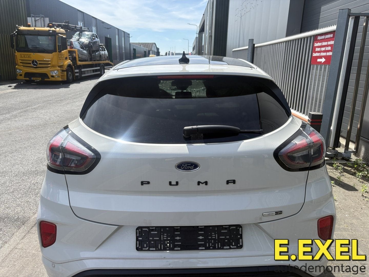 Complete Achterklep Ford Puma vanaf 2018, Auto-onderdelen, Gebruikt, Ophalen of Verzenden, Ford, Achter