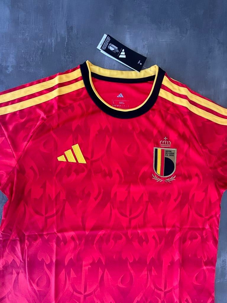 WK België Thuis Shirt- Maat L, Maat L, Verzenden, Zo goed als nieuw, Shirt
