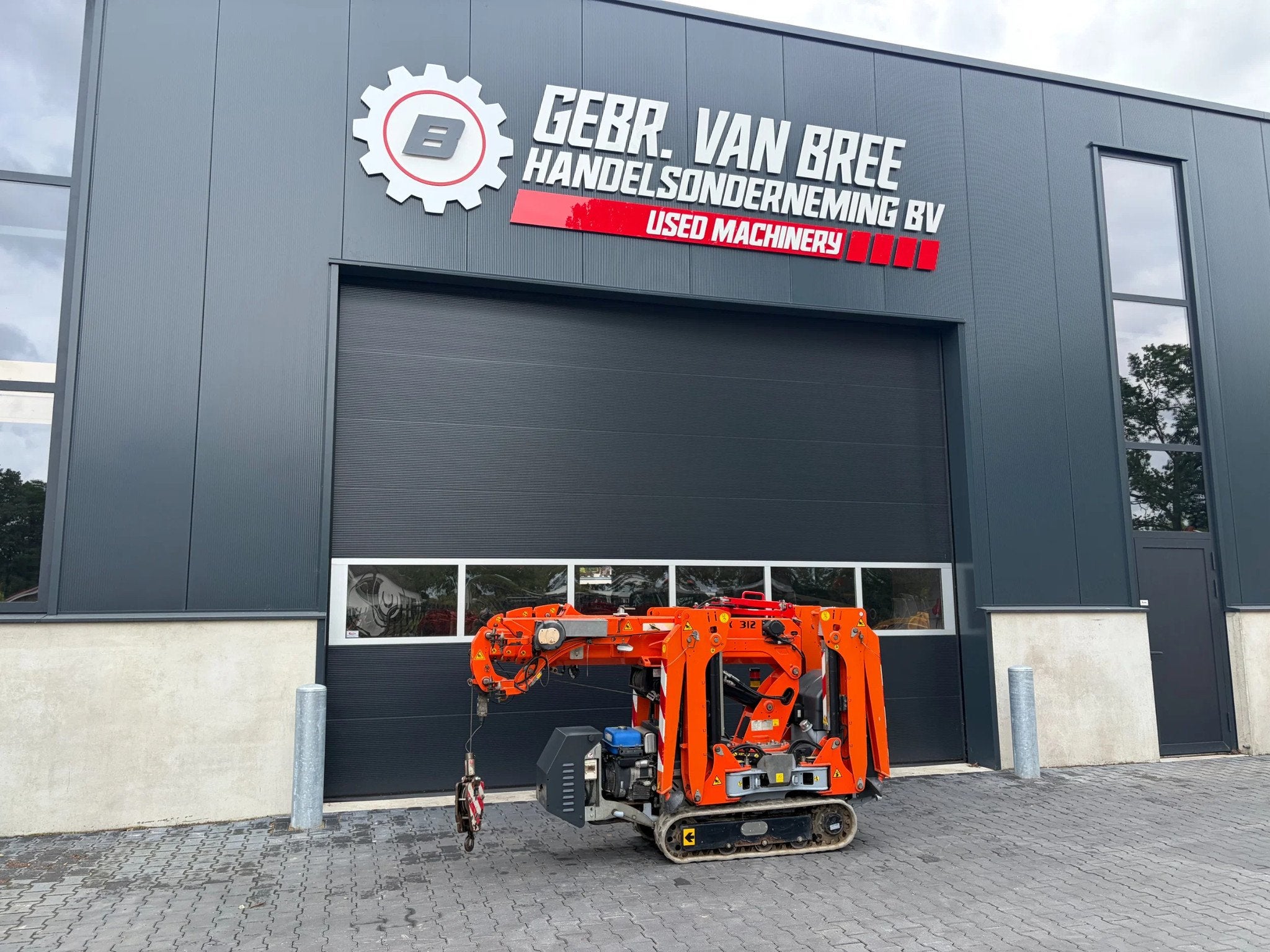 Jekko SPX312CP minihijskraan/compactkraan (bj 2017), Kraan