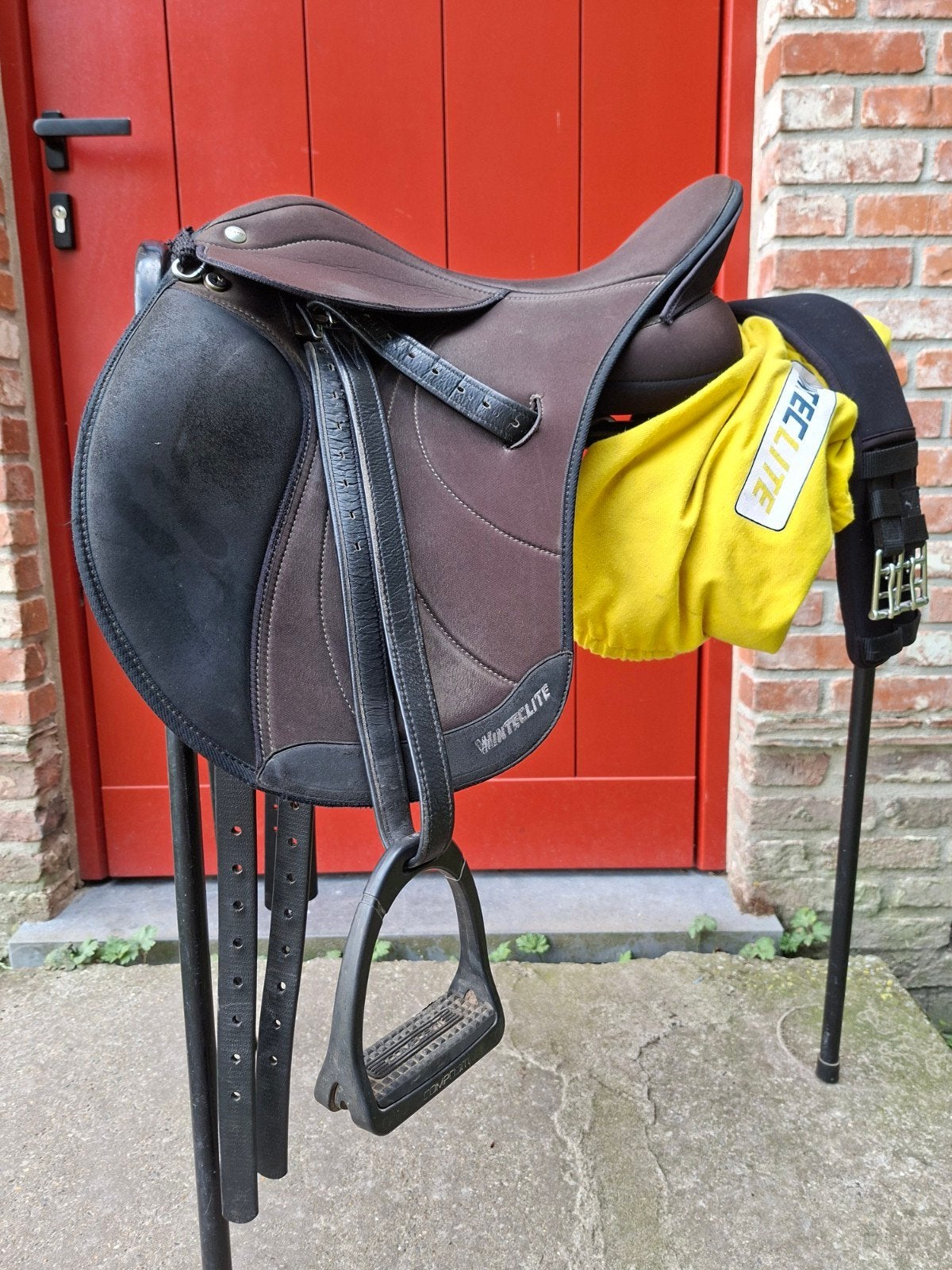 Veelzijdig ponyzadel Wintec 500 A/P Cair - 15 inch, Wintec, Enlèvement, Utilisé, Taquets de genoux