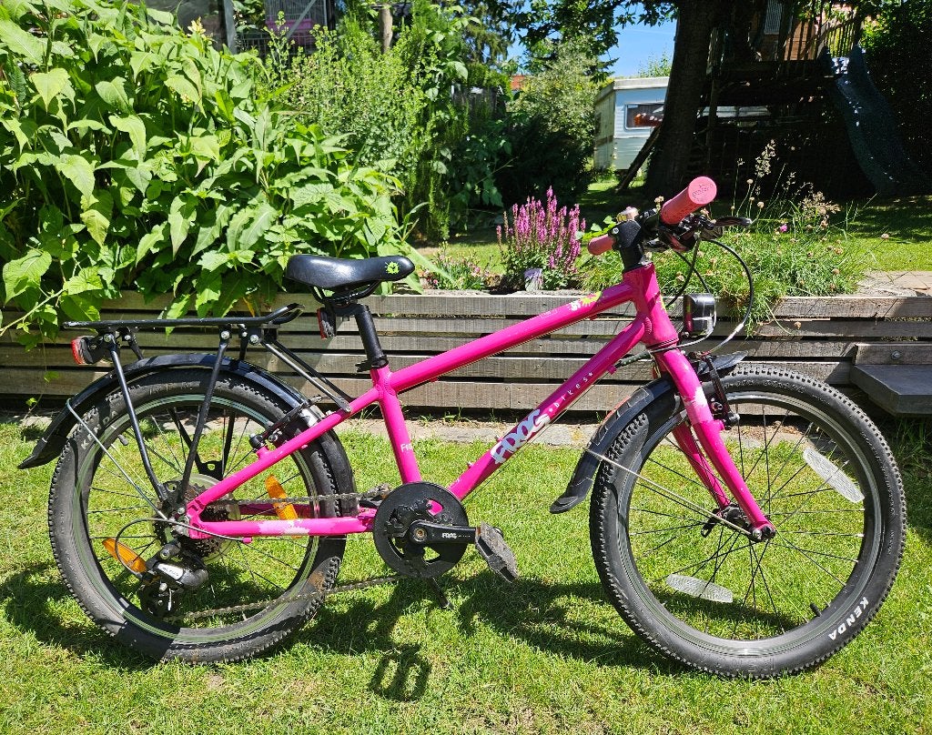 Frog 6 a 7 jaar in zeer goede staat volledig in orde gezet, Ophalen, Frog Bikes, Velgrem, Versnellingen