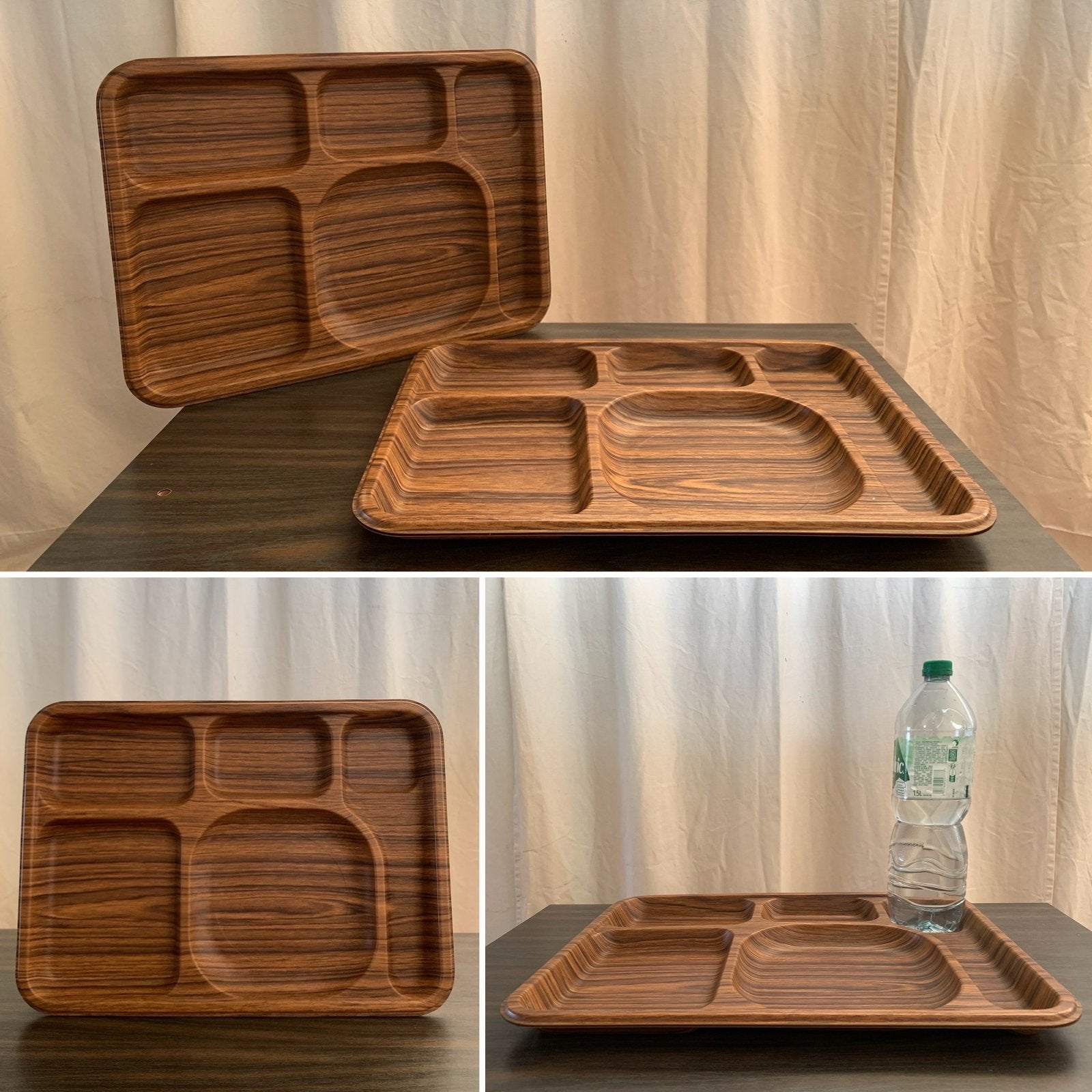 Lot x4 Plateaux Repas ROBEX Vintage (Made in Italy), Enlèvement ou Envoi