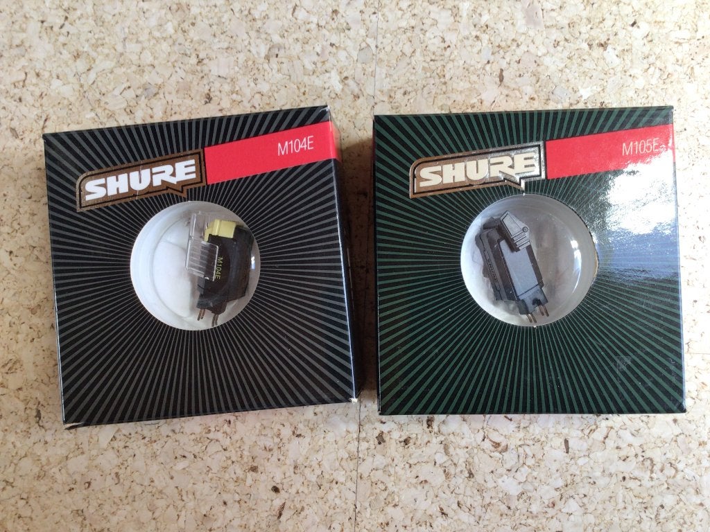 Shure M140E en M150E Cartridge met naald, TV, Hi-fi & Vidéo, Tourne-disques, Comme neuf, Pièce tourne-disques, Autres marques