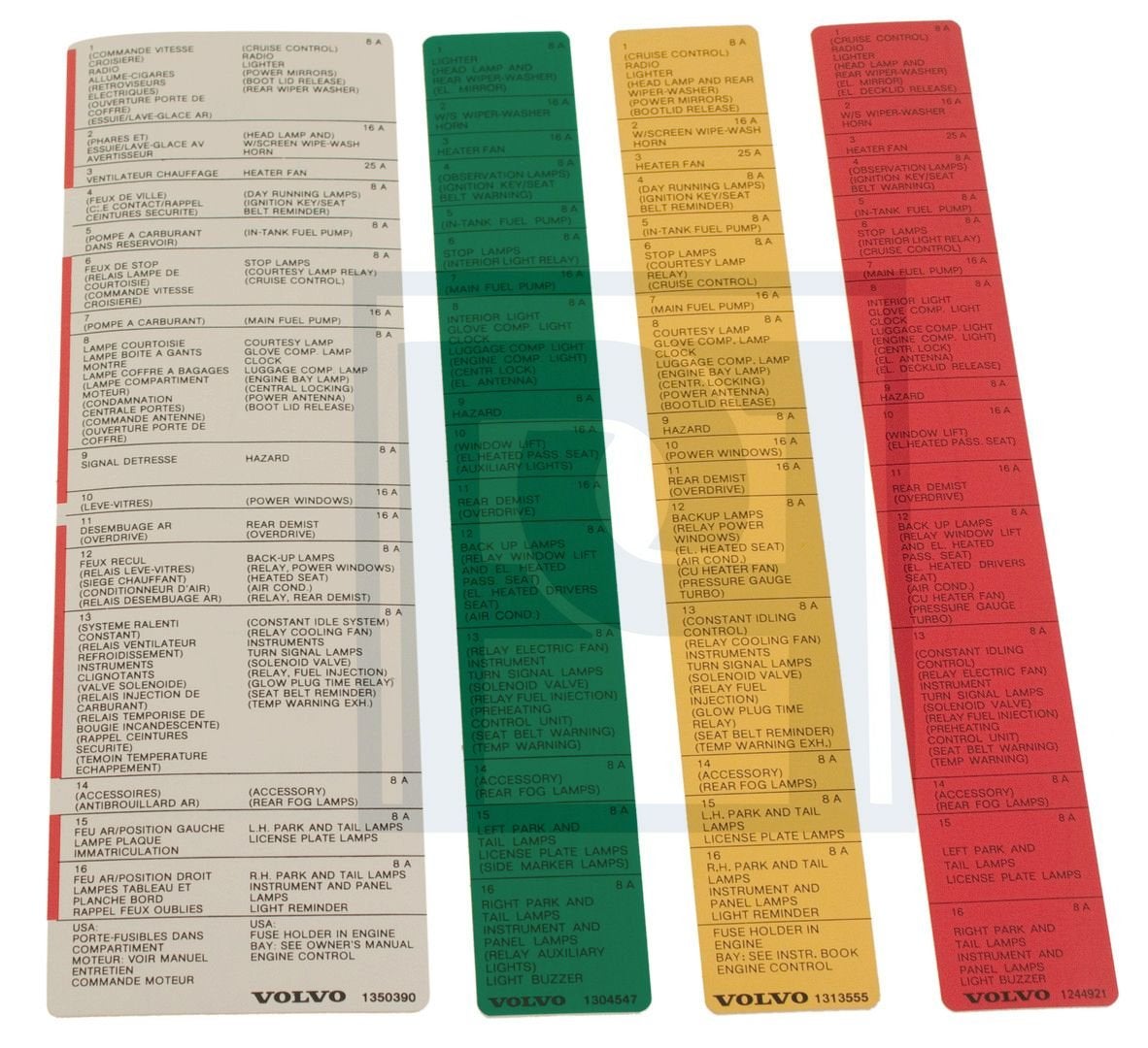 Volvo Decal Set Volvo onderdeel nr 271343, Ophalen of Verzenden, Nieuw