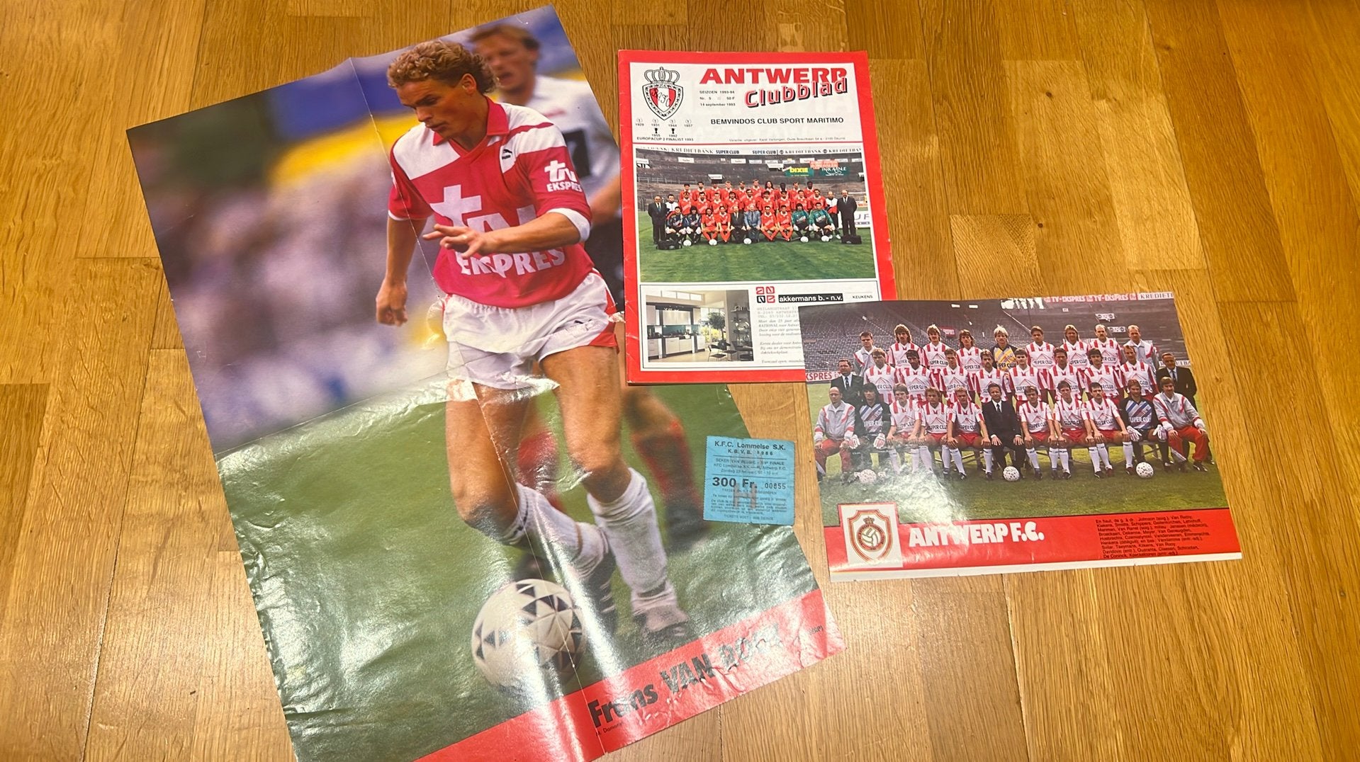 Antwerp F.C., Verzamelen, Sportartikelen en Voetbal, Verzenden, Gebruikt, Overige typen