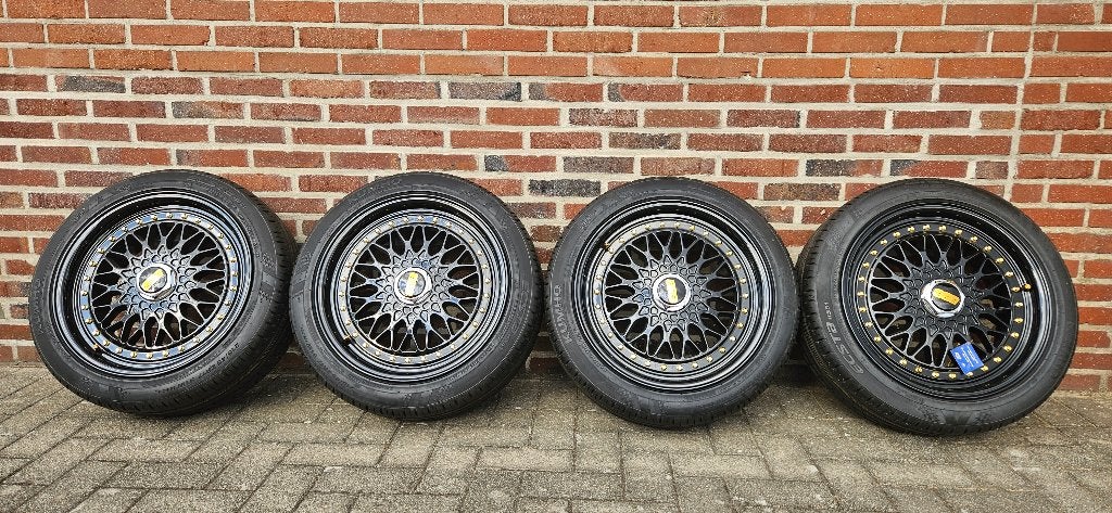 17" BBS Look velgen (NIEUW), Auto-onderdelen, Ophalen, 215 mm, Velg(en), Nieuw