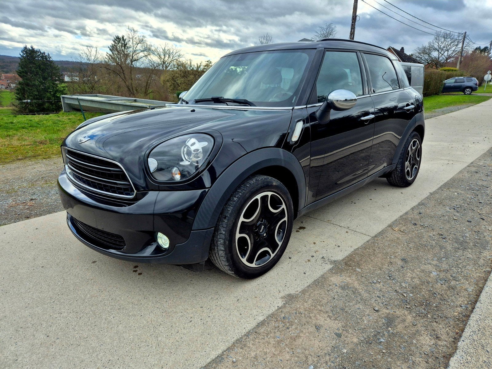 Mini Countryman 1.6D" Prêt à immatriculer "GPS, Xénon, Airco, Auto's, USB, 1600 cc, Zwart, Bedrijf