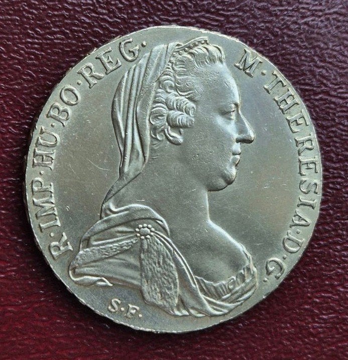 1 Thaler  1780  Maria Theresia, Ophalen of Verzenden, Losse munt, Zilver