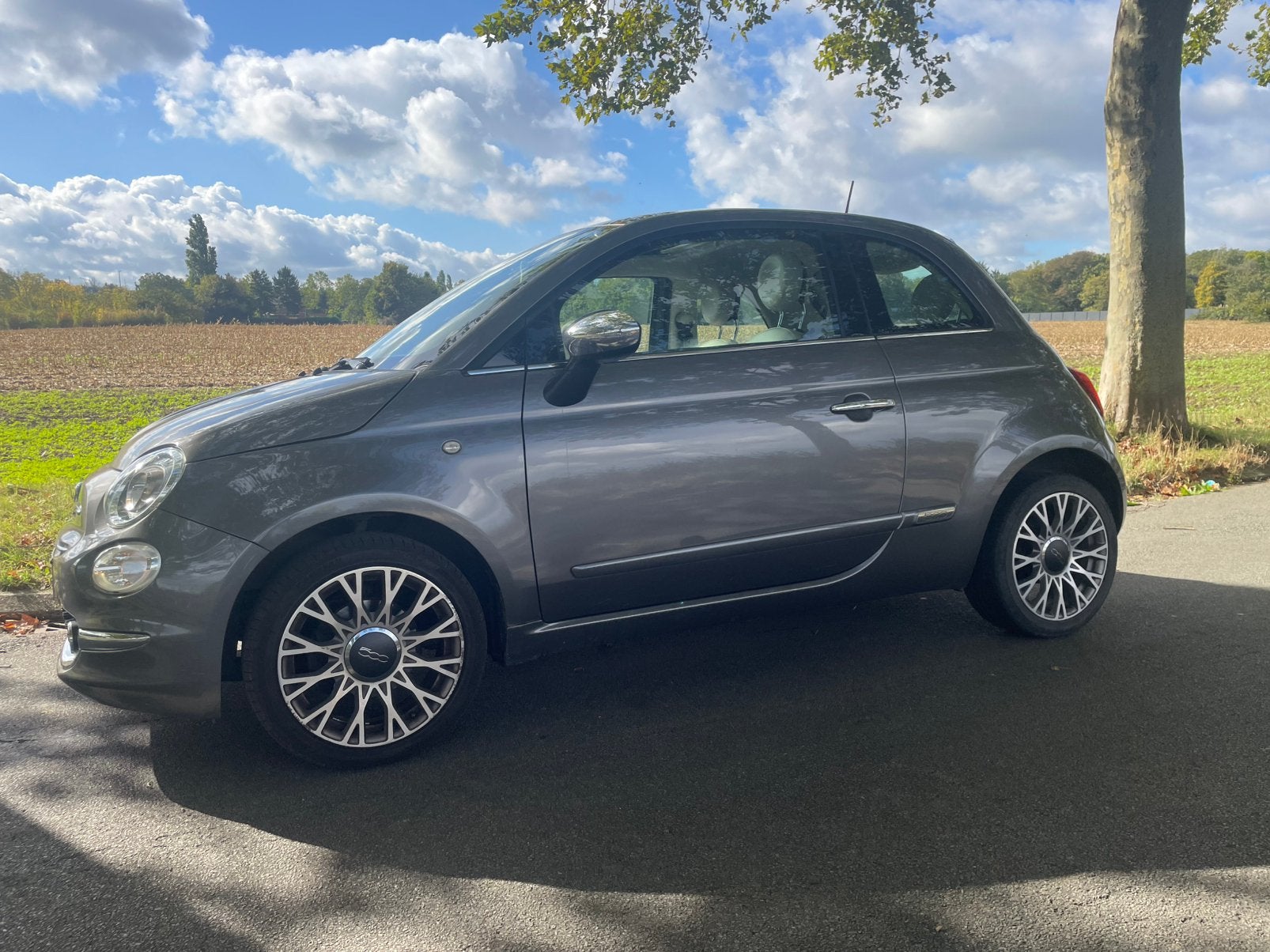 Fiat 500C Airco, Auto's, Adaptive Cruise Control, Stof, Euro 6, Handgeschakeld