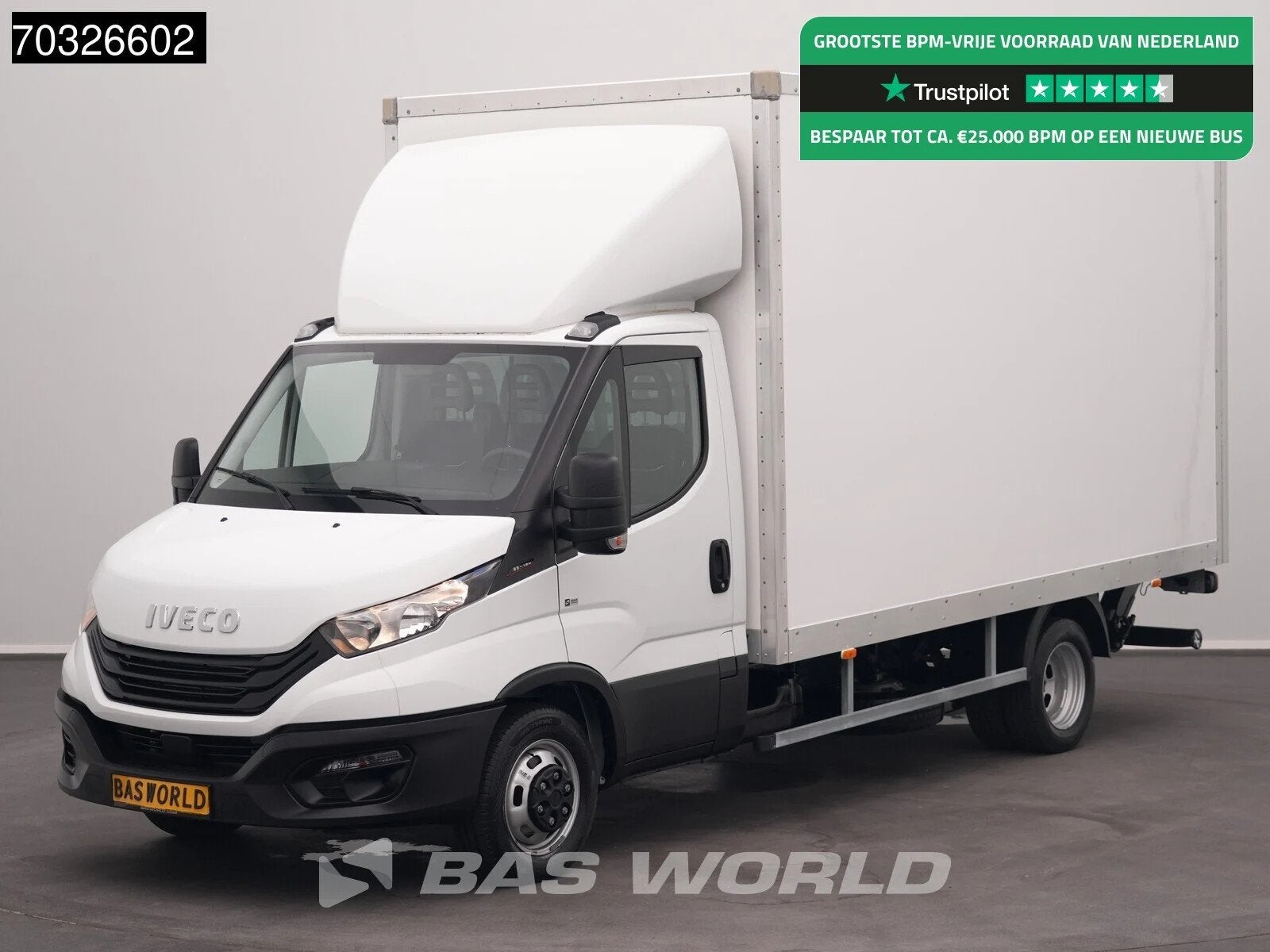 Iveco Daily 35C16 3.0L Laadklep Dubbellucht 160PK Bakwagen A, Achat, Euro 6, Entreprise, Boîte manuelle
