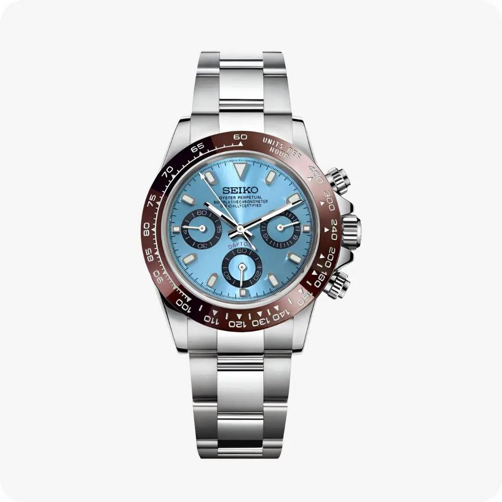 Montre Seiko Daytona en saphir, Envoi, Comme neuf, Seiko