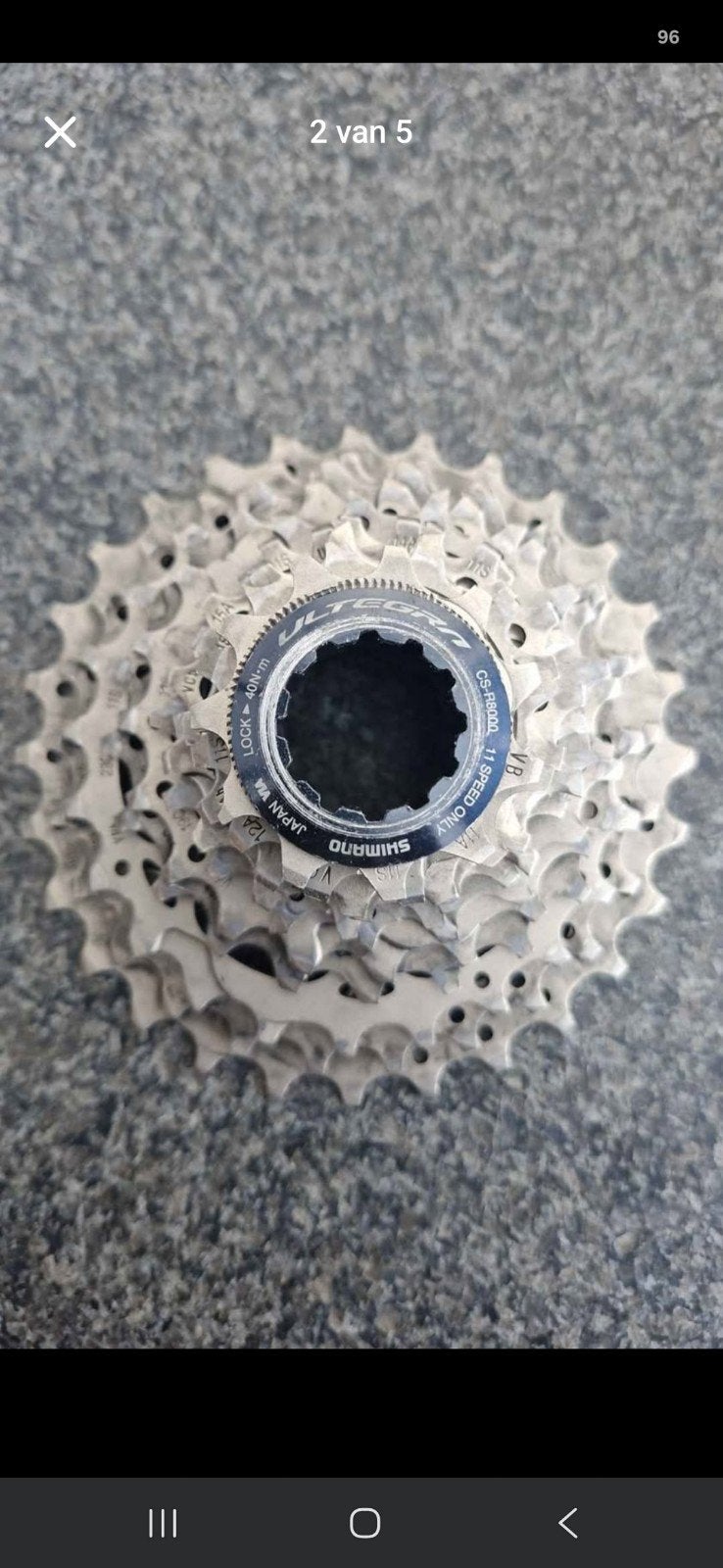 Shimano  ultegra casette en Shimano ketting, Enlèvement ou Envoi