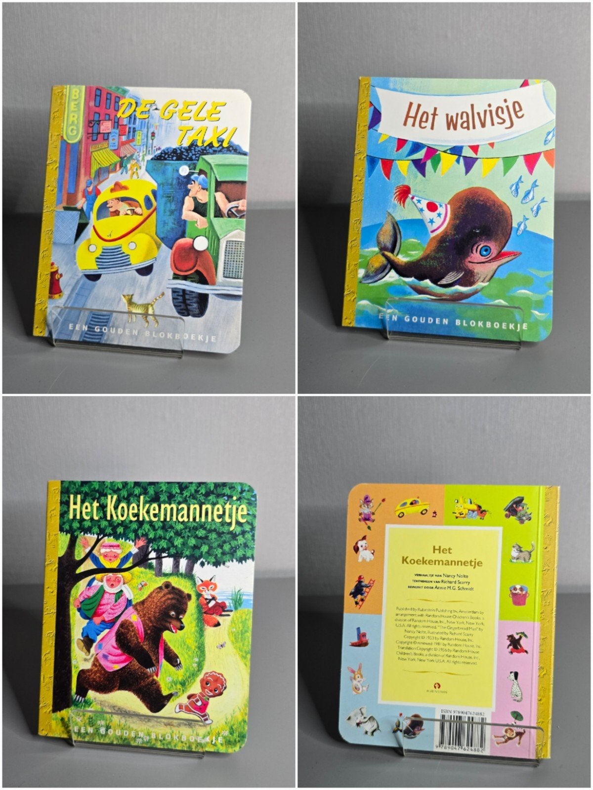 Lot: 3 kleine gouden boekjes - blokboekjes, Boeken, Jongen of Meisje, Nieuw, Sprookjes, Gouden boekje