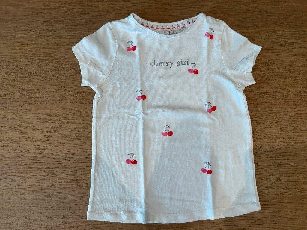 T-shirt meisje 122 - 7 jaar, Enfants & Bébés, Vêtements enfant | Taille 122, Enlèvement ou Envoi, Chemise ou À manches longues