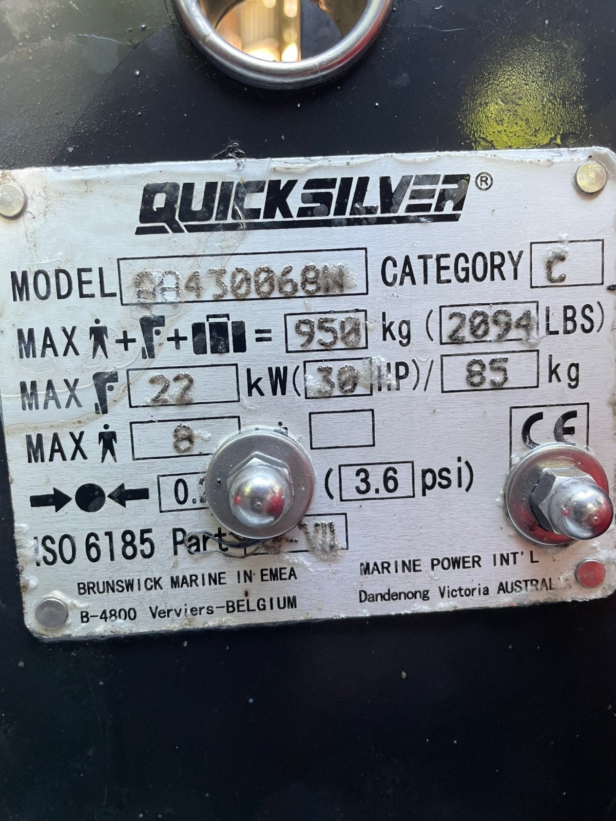 Quicksilver, Watersport en Boten, Ophalen, Gebruikt