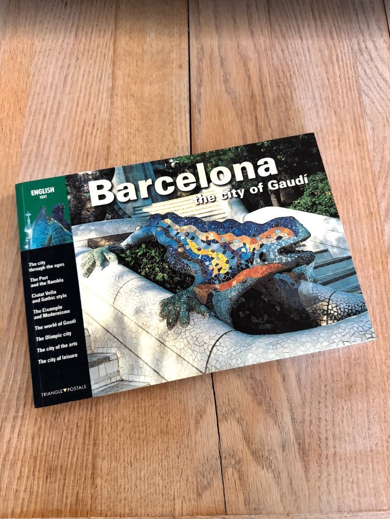 Fotoboek/reisgids 'Barcelona: the city of Gaudí', Boeken, Ophalen, Zo goed als nieuw
