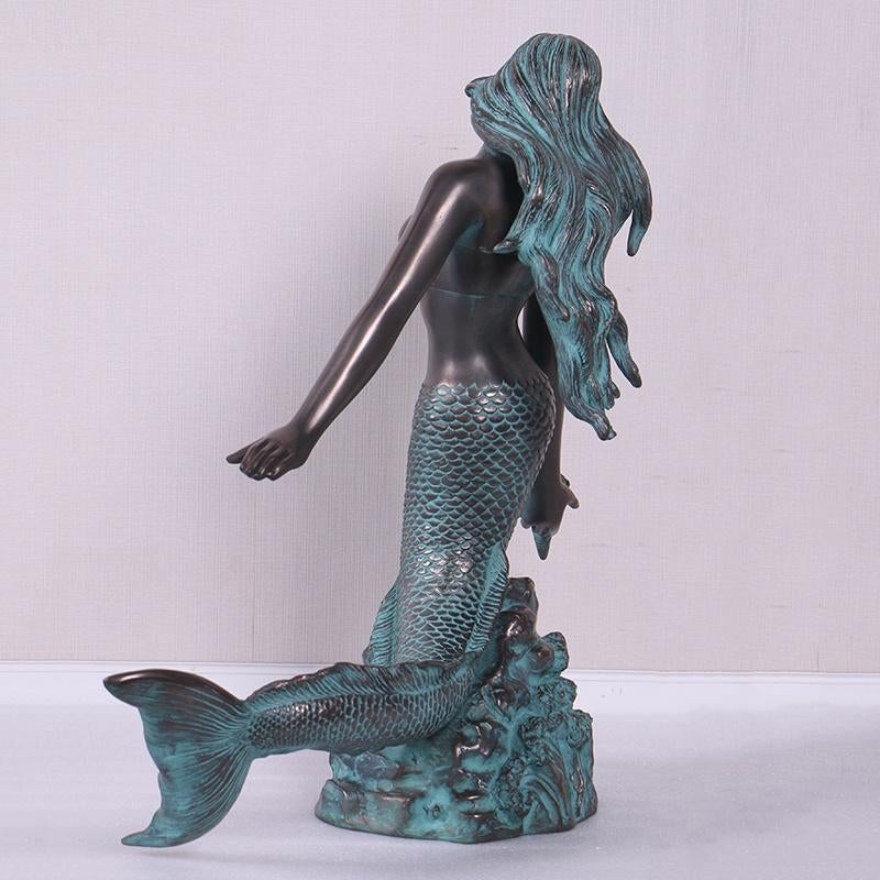 Sirène avec carapace, sirène, hauteur 86 cm, Enlèvement, Neuf