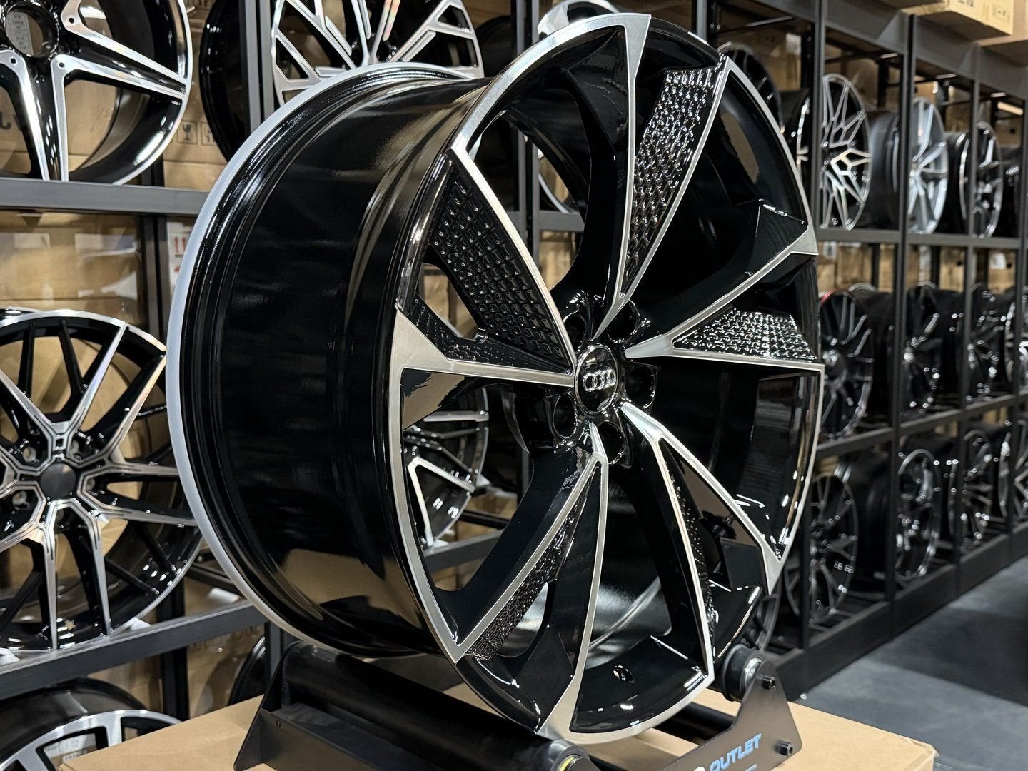 21 inch AUDI RS velgen 5X112 Q7 SQ7 Q8 ETRON S SQ A6 A7 A8, Auto-onderdelen, Gebruikt, Velg(en), -, -