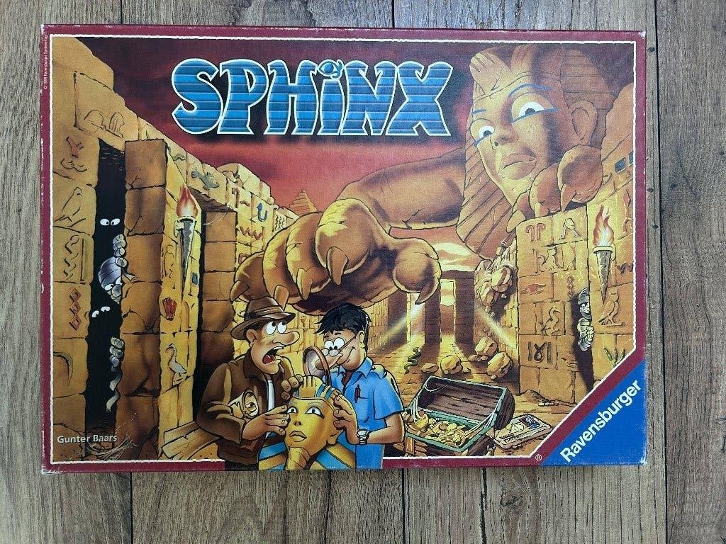 Sphinx, Trois ou quatre joueurs, Enlèvement ou Envoi, Utilisé, Ravensburger