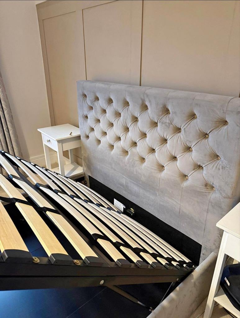 Lit Coffre avec Grand Espace de Rangement – Confort & Élégan, Neuf, Lit mezzanine ou Lit superposé, Enlèvement ou Envoi, 160 à 180 cm
