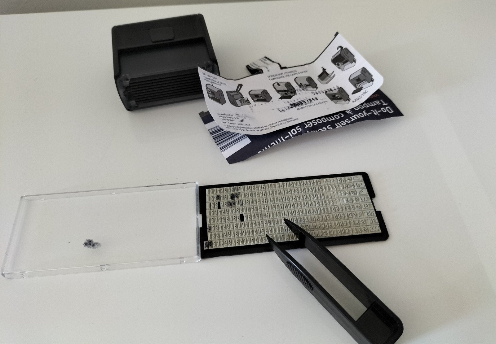 stempelmaker zoals nieuw, Diversen, Schoolbenodigdheden, Ophalen of Verzenden, Nieuw
