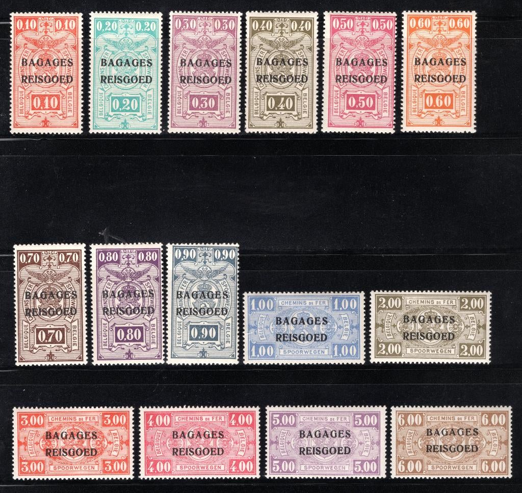 BA1/15 MNH 1935 - Spoorwegzegels BAGAGES - REISGOED, Ophalen of Verzenden, Postfris, Postfris