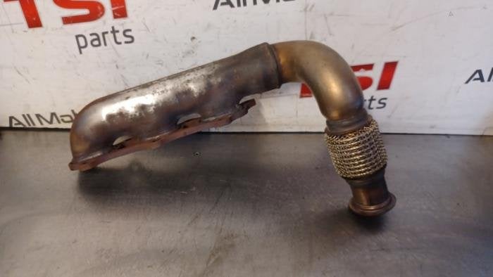 Tubulure d'échappement d'un Audi A6, -, 3 mois de garantie, Audi, Utilisé