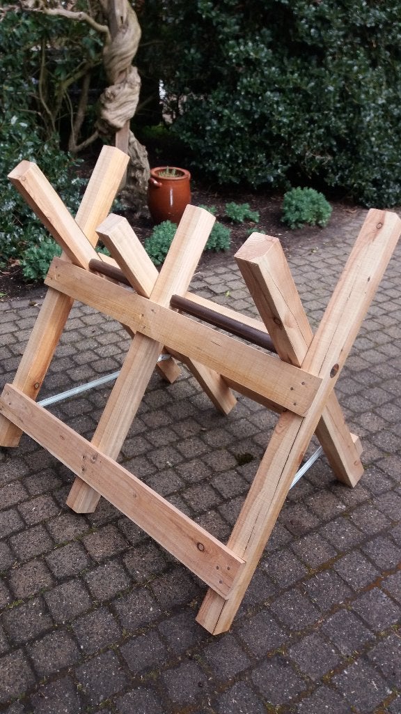 houten zaagbok, Ophalen, Nieuw
