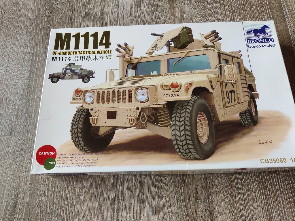 Bronco — M1114 gepantserd tactisch voertuig — 1/35 — CB35080, Hobby en Vrije tijd, Modelbouw | Auto's en Voertuigen, Overige merken