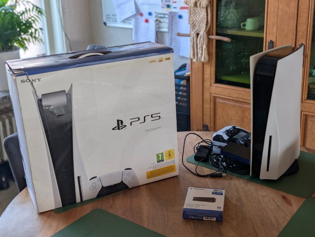 Playstation 5 avec accessoires, Enlèvement, Comme neuf, Autres types, PlayStation 5